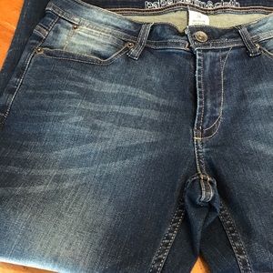Like new paper denim and cloth capris 6/28
